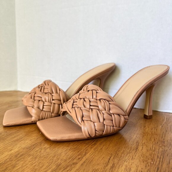 Marc Fisher Draya Square Toe Slide Sandal Size 8 - Picture 1 of 10